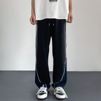 Fashion Personality Striped Casual Pants Men