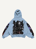 Fashion Casual Printed Polyester Sweater