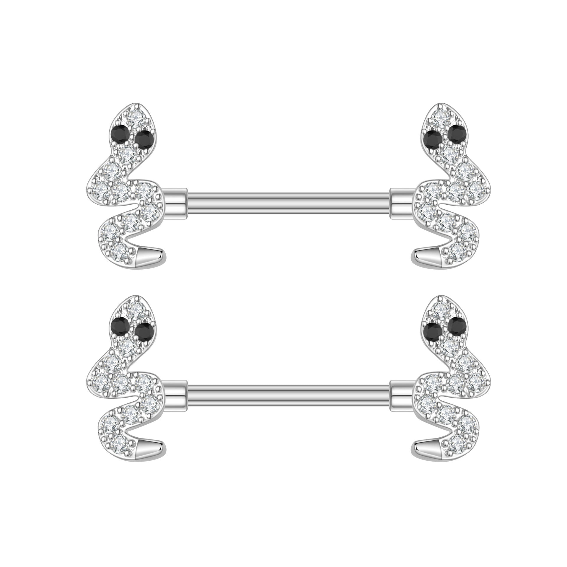 Zircon Nipple Ring Adhesive Nail Grease Piercing Jewelry