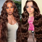 Lace Big Wave Long Curly Wig Head Cover