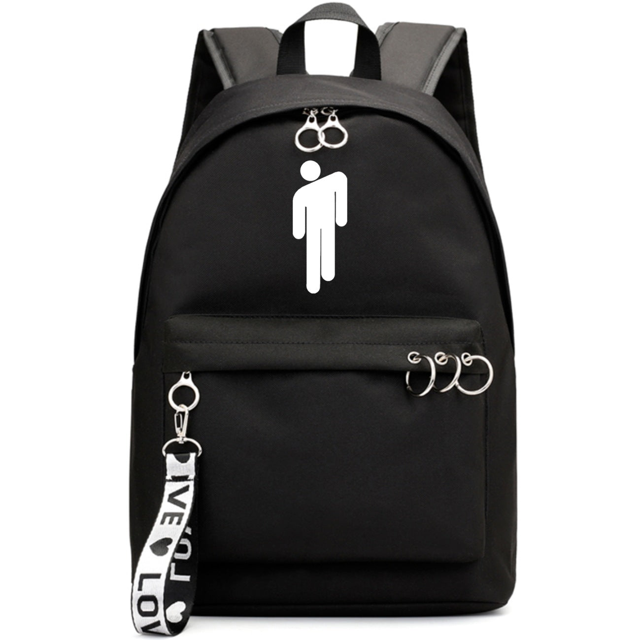 Billie Eilish Shoulder Bag Student Men and Women