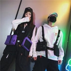 Men and women mobile phone bag diagonal small bag Oxford cloth shoulder bag tide take a purse