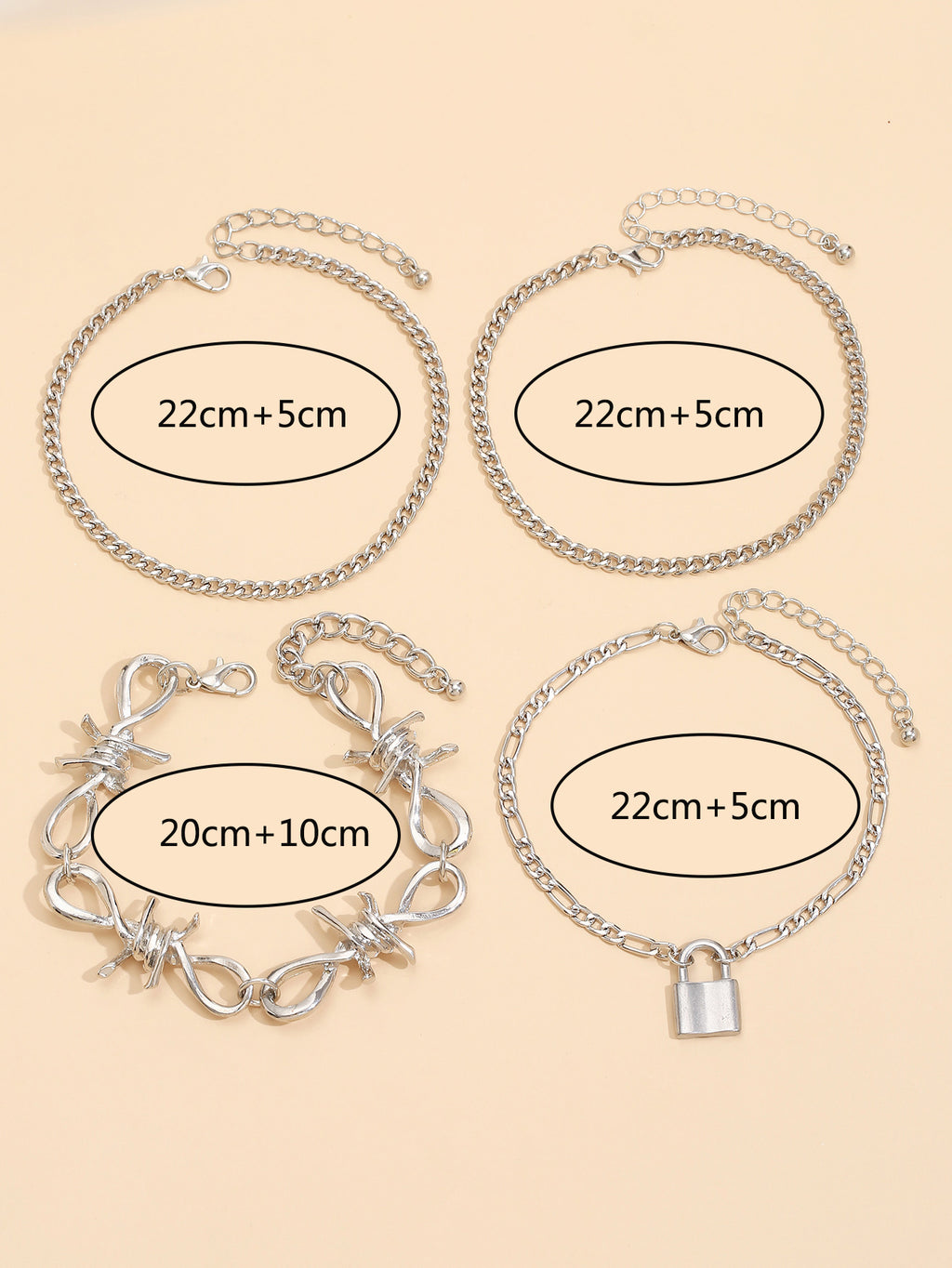 Sweet Commuter Student Anklet Pure Color Women's Jewelry