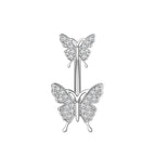 New Zircon Navel Stud Drop Oil Piercing Jewelry