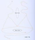 Fashion Simple Jewelry Retro Bikini Chain