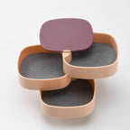 Multifunctional Rotatable Small Jewelry Storage Box