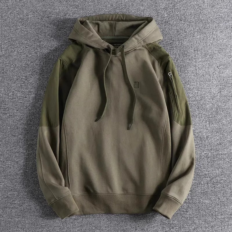 Space Cotton Comfortable And Stylish British-Style Mens Warm Hoodie