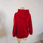 Women's Hooded Sweatshirt Pullover Jacket Casual Loose-Fitting