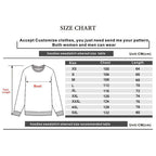 New Printed Sweater Loose Casual Men's And Women's Round Neck Top