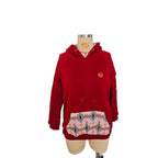 Women's Hooded Sweatshirt Pullover Jacket Casual Loose-Fitting