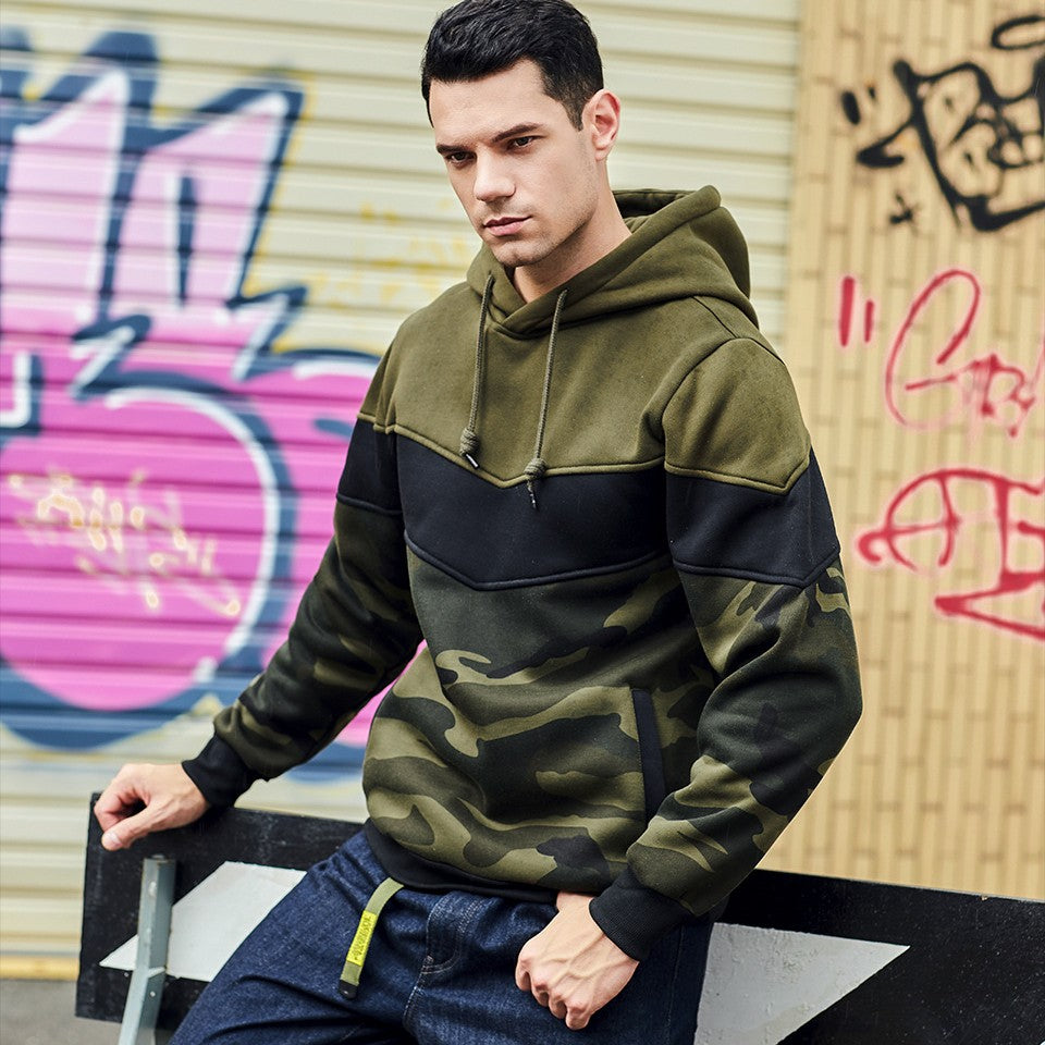 European And American Spring And Autumn Casual Pullover Hooded Sweater