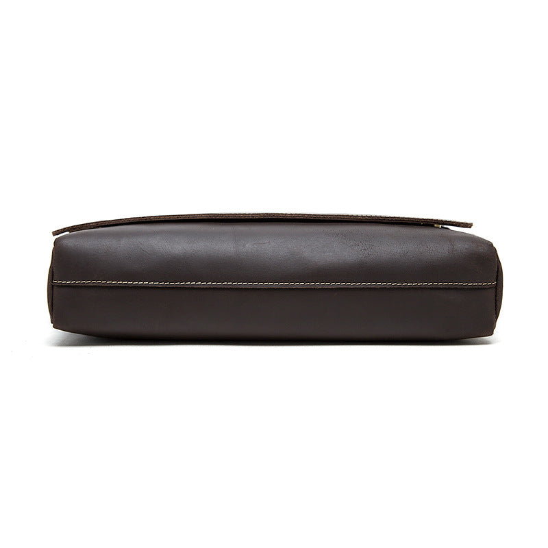 Mary round special genuine male bag men Crazy Horse Leather Shoulder Bag Messenger Bag Retro Leather Bag Factory