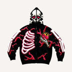 Fashion Casual Printed Polyester Sweater