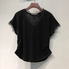 Summer Loose Slimming Korean-Style Base Shirt