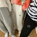 High waist slimming embroidered feet all-match pant sports