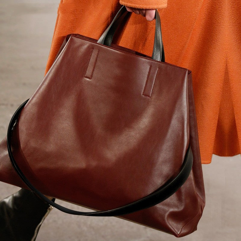 Fashionable Leather Handbag Shoulder Bag
