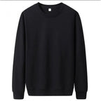 Mens Casual Hoodie Solid-color Sweatshirt Fashionable