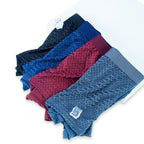 Men S Ice Silk Mesh Boxer Briefs  Breathable Ventilated Micro Mesh Underwear Lightweight Cooling Summer Trunks For Men