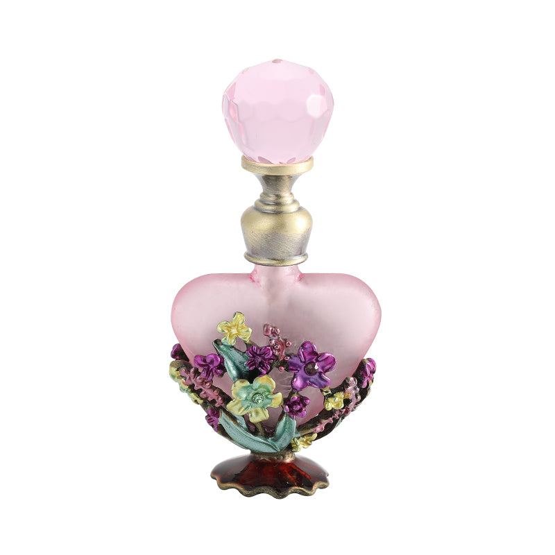 Luxury 5m Retro Fashion Alloy Perfume Glass Bottle