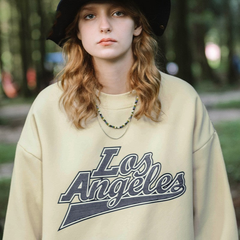 Men's Contrast Embroidered Printed Sweater