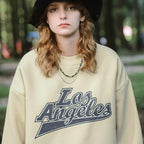 Men's Contrast Embroidered Printed Sweater