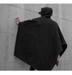 Men's Loose Bat Cape Mid Length Sweater