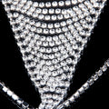 Fashion sexy rhinestone panties bikini body