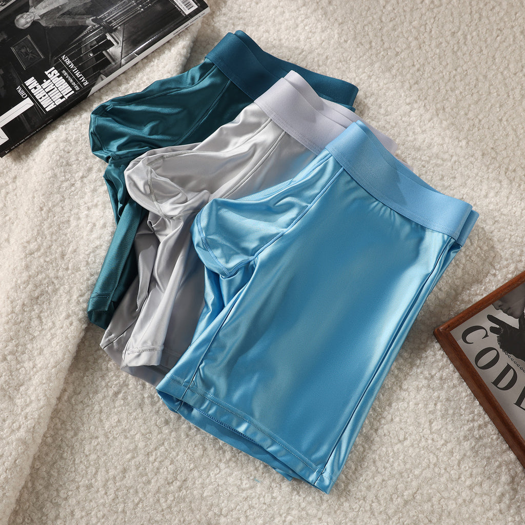 Extended Boxer Briefs Casual Sports Shorts For Men