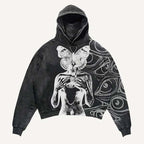 Fashion Casual Printed Polyester Sweater