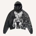 Fashion Casual Printed Polyester Sweater