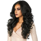 Fluffy Lace Wig Long Curly Head Cover