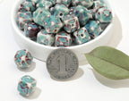 Ceramic Jewelry DIY Bracelet Woven Material Kit Beads