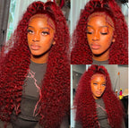 30-inch Brazilian Human Hair 13x4 Lace Front Water Wave