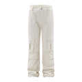 Fashion Pleated Workwear Paratrooper Pants Men