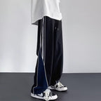 Fashion Personality Striped Casual Pants Men