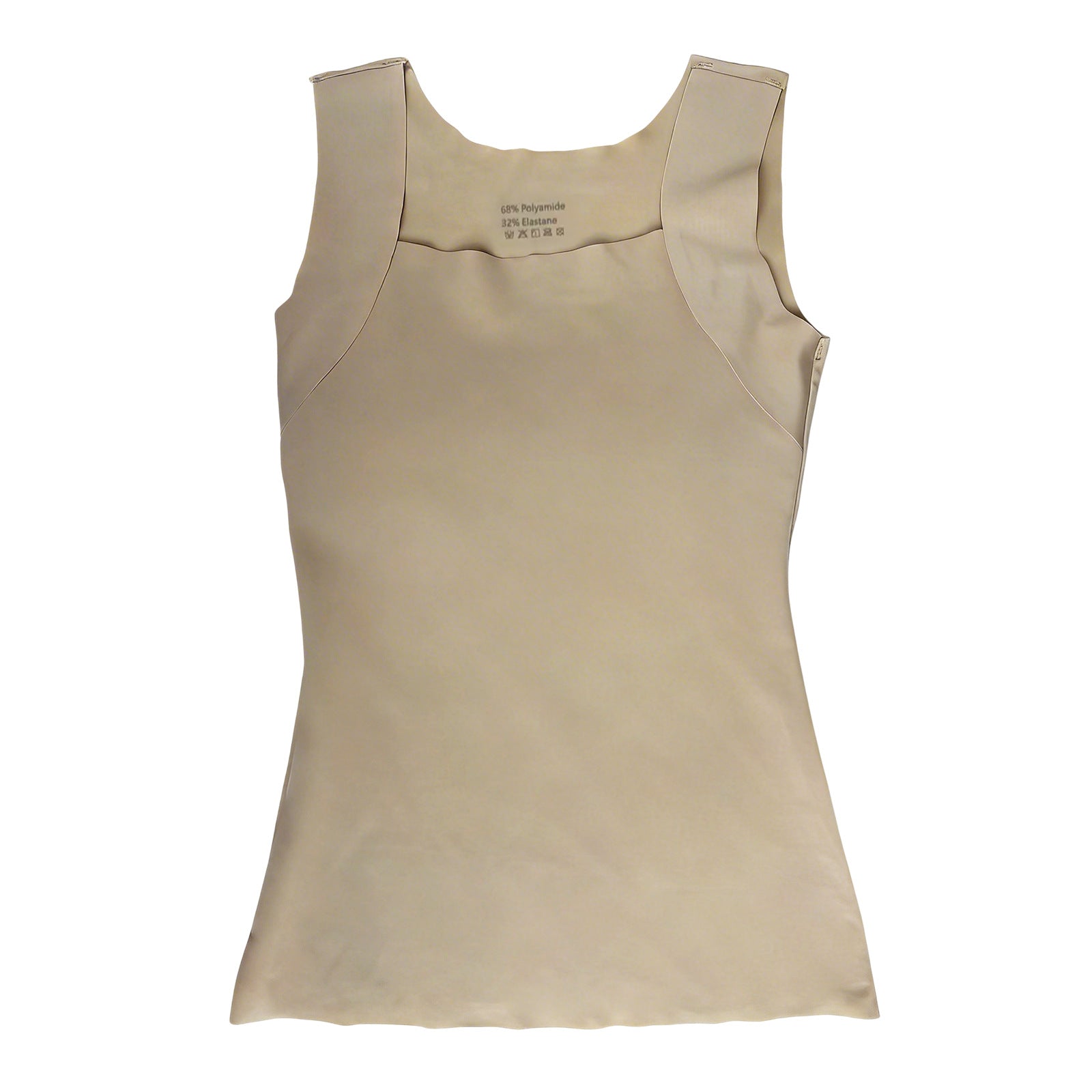 Square-neck Chest-padded Base Shirt For Women