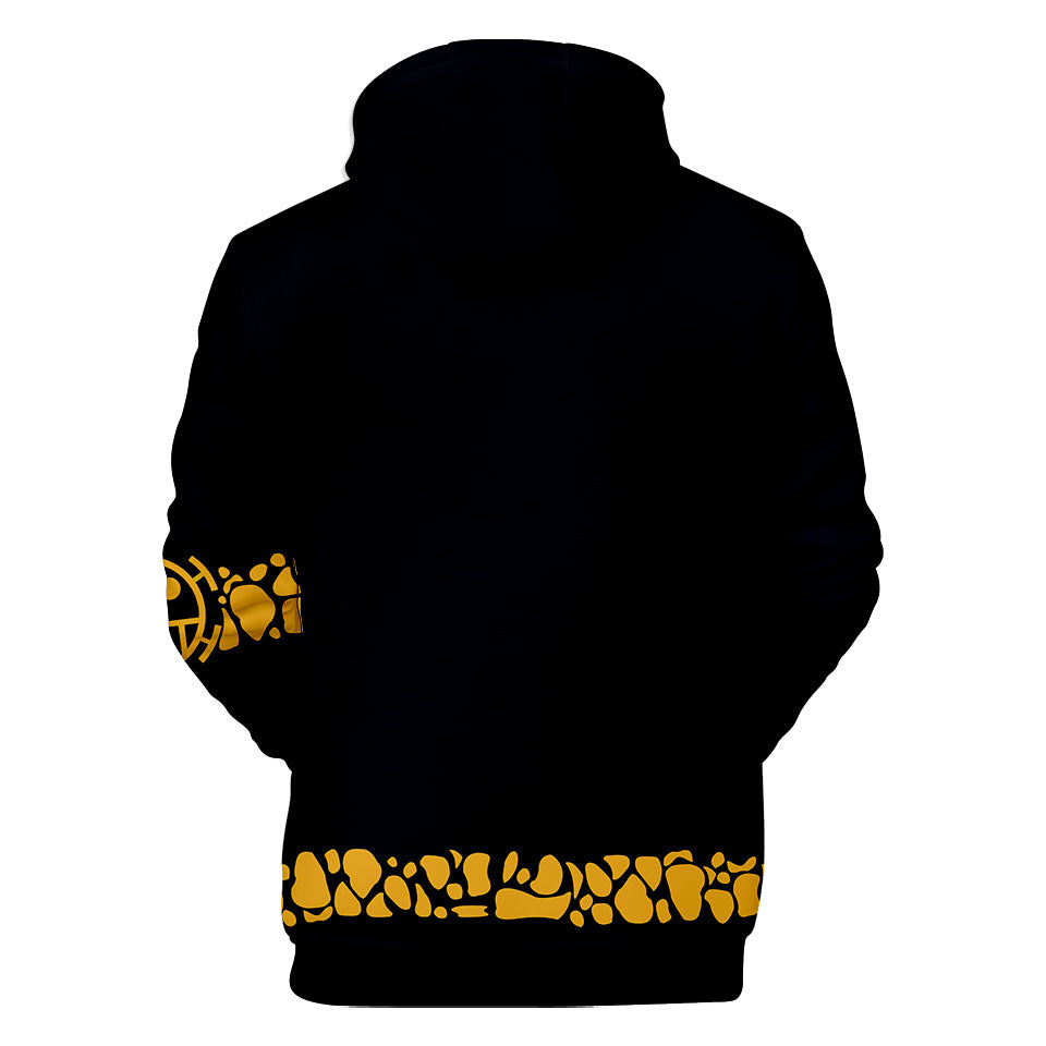3D Digital Printed Hood Sweater