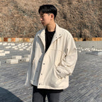 Men's Casual Jacket Made Of Cotton