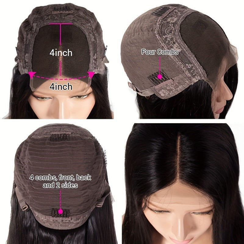 Straight Bob Lace Front Human Hair Wig