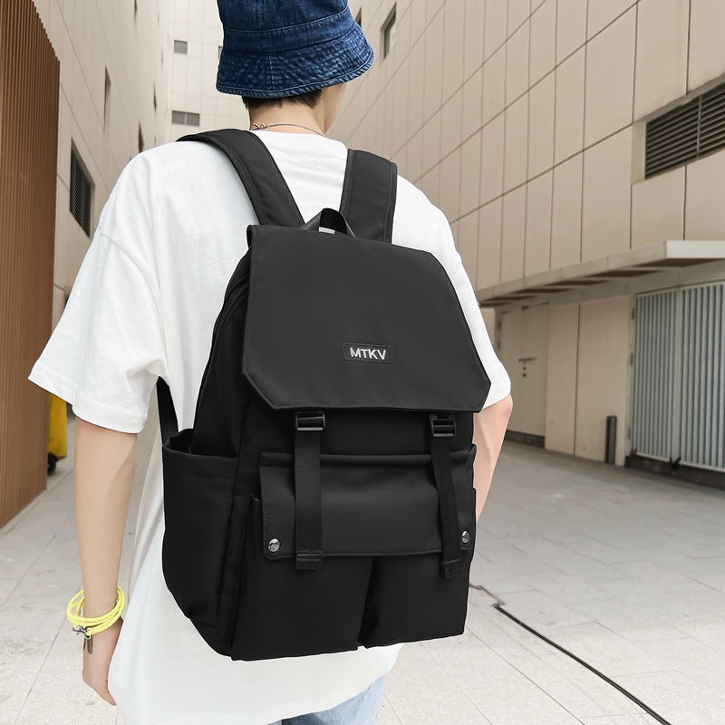 Men And Women Flap Large Capacity Computer Shoulder Bag