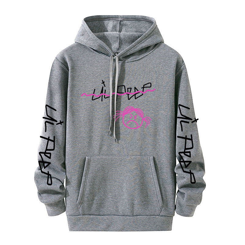 New Street Hooded Crewneck Sweater Winter Clothes