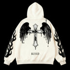 Men's Printed Hoodie Loose Sweatshirt