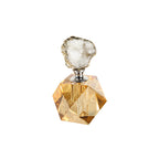 Fashion Electroplating Light Luxury Agate Perfume Bottle