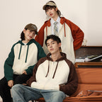 AutumnWinter Raglan Hoodie With Long Sleeves