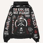 Fashion Casual Printed Polyester Sweater