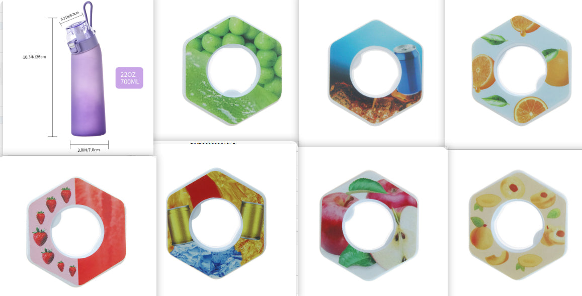 Fragrance Ring Fruit Cup Two-tone Perfume Cup