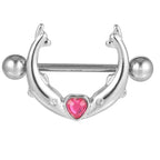 Punk Style Body Piercing With Ring Milk Jewelry