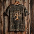 Summer Men's Linen Short Sleeve Loose Casual Sweatshirt