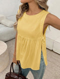 Women's Solid-Colored Casual Everyday Commuter Camisole