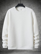 Crew-neck Base-layer Top Men's Casual Hoodie